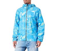 THE NORTH FACE Higher Run Chaqueta, Super Sonic Blue Valley Floor Print, Medium para Hombre