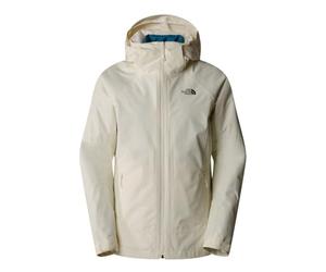 The North Face Inlux Chaqueta triclimate para mujer White Dune Dark Heather XS