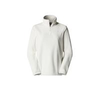 The North Face - Forros polares mujer - W Glacier Fleece 1/4 Zip Jacket White Dune para Mujer - Talla S - Beige Beige S