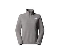 The North Face forro polar manga larga 100 Glacier 1/4 Zip vêtement running femme XS Gris/argent