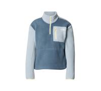 The North Face - Forros polares mujer - W Yumiori 1/4 Zip Granite Grey Frost Grey para Mujer - Talla S - Azul Azul S