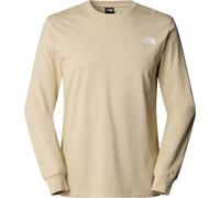 THE NORTH FACE L/s Easy Tee - Hombre - Beige - talla XL- modelo 2025