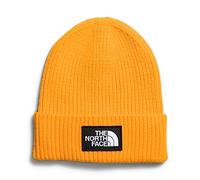 The North Face Logo Box Cuffed Gorro para Clima frío Unisex Summit Gold One Size