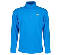 The North Face M 100 Glacier 1/4 Zi Clear Lake Blue Fleece, Hombre, Clear Lake Blue, XL