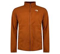 The North Face M 100 Glacier Full Z Caramel Cafe Fleece, Hombre, Caramel Cafe, S