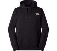 THE NORTH FACE M Alpine Flower Hooded Sweatshirt - Hombre - Negro - talla M- modelo 2026
