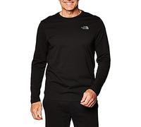 The North Face M L/S Easy tee TNF Blk/Zinc Gr tee, Hombre, TNF Black/Zinc Grey, S