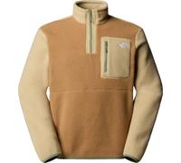 THE NORTH FACE M Yumiori 1/4 Zip - Hombre - Beige / Narnaja - talla M- modelo 2026