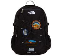 The North Face Borealis Classic Patch - Mochila, 25 L, color negro y gris asfalto