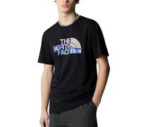 THE NORTH FACE S/s Mountain Line Tee - Hombre - Negro - talla L- modelo 2025