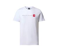 The North Face NF0A87NSFN4 M S/S Never Stop Exploring tee T-Shirt Hombre TNF White Tamaño S