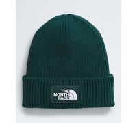 THE NORTH FACE NF0A3FJX68L TNF Logo Box Cuffed Beanie Hat Hombre Deep Nori-Duck Green Tamaño OS
