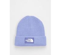 THE NORTH FACE NF0A3FJX6M7 TNF Logo Box Cuffed Beanie Hat Hombre Virtual Blue-Indigo Plu Tamaño OS