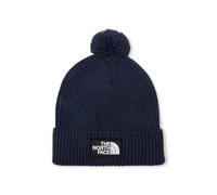 The North Face NF0A3FN38K21 TNF Logo Box Pom Beanie Summit Navy Hat Hombre Summit Navy Tamaño OS