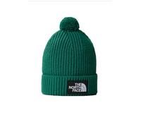 The North Face NF0A3FN3NL11 TNF Logo Box Pom Beanie Hat Hombre Evergreen Tamaño OS