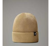 The North Face NF0A55JGLK5 TNF Fisherman Beanie Hat Hombre Khaki Stone Tamaño OS