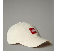Gorra The North Face Norm blanco logo rojo