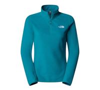 The North Face NF0A855M6IF W 100 Glacier 1/4 Zip - EU Sweatshirt Mujer Indigo Plum Tamaño S