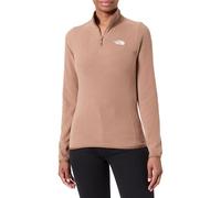 THE NORTH FACE W 100 Glacier 1/4 Zip - Eu - Mujer - Marrón - talla S- modelo 2025