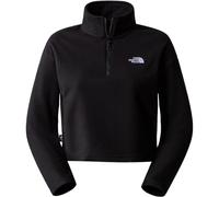 The North Face NF0A855NJK31 W 100 Glacier Cropped 1/4 Zip Sweatshirt Mujer TNF Black Tamaño S