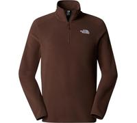 The North Face NF0A855W1OI1 M 100 Glacier 1/4 Zip - EU Sweatshirt Hombre Smokey Brown Tamaño M