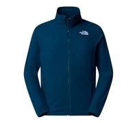 The North Face NF0A855X1NO1 100 Glacier Full Zip Sweatshirt Hombre Midnight Petrol Tamaño S