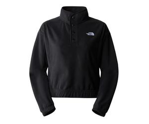 The North Face NF0A8565KX71 W HOMESAFE Snap Neck Fleece Pullover Sweatshirt Mujer TNF Black/TNF Black Tamaño XL