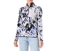 The North Face NF0A859165U W 100 Glacier Printed 1/4 Zip - EU Sweatshirt Mujer Virtual Blue Trail Grid Tamaño L
