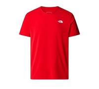 Camiseta The North Face Lightning Alpine manga corta rojo brillante - L