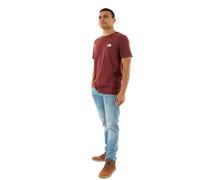 The North Face Camiseta Hombre M S/S SIMPLE DOME TEE SUMAC - Talla Ropa: S