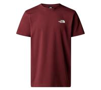 The North Face NF0A87NG0VO M S/S Simple Dome tee T-Shirt Hombre Sumac Tamaño S