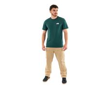 THE NORTH FACE NF0A87NG6GI M S/S Simple Dome tee T-Shirt Hombre Deep Nori Tamaño S