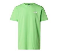 THE NORTH FACE Camiseta 'SIMPLE DOME' verde claro / blanco, Talla M