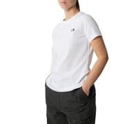 The North Face NF0A87NHFN4 W S/S Simple Dome Slim tee T-Shirt Mujer TNF White Tamaño L