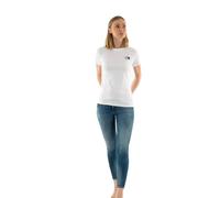 The North Face NF0A87NMFN41 S/S Box NSE Slim tee T-Shirt Mujer TNF White Tamaño M