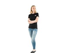 The North Face NF0A87NMJK3 W S/S Box NSE Slim tee T-Shirt Mujer TNF Black Tamaño M