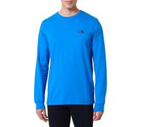 THE NORTH FACE NF0A87NN16Y M L/S Box NSE tee T-Shirt Hombre Hero Blue/TNF Black Tamaño XXL