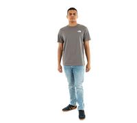 THE NORTH FACE NF0A87NPARX M S/S Box NSE tee T-Shirt Hombre Smoked Pearl/Hero Blue Tamaño M
