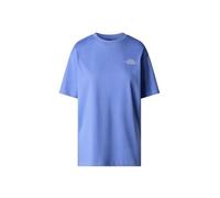 The North Face NF0A87NQ0YI W S/S Essential Oversize tee T-Shirt Mujer Virtual Blue Tamaño L
