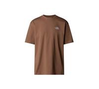 The North Face NF0A87NR6IH M S/S Essential Oversize tee T-Shirt Hombre Latte Tamaño XXL