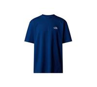 The North Face NF0A87NRD1R M S/S Essential Oversize tee T-Shirt Hombre Estate Blue Tamaño M