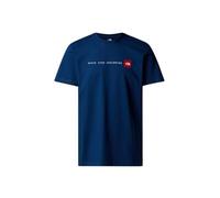 The North Face NF0A87NSD1R M S/S Never Stop Exploring tee T-Shirt Hombre Estate Blue Tamaño XL