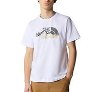 The North Face NF0A87NTFN41 S/S Mountain Line tee T-Shirt Hombre TNF White Tamaño XXL