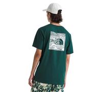 The North Face NF0A87NV6GI M S/S Box NSE Celebration tee T-Shirt Hombre Deep Nori Tamaño L