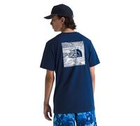 The North Face NF0A87NVD1R M S/S Box NSE Celebration tee T-Shirt Hombre Estate Blue Tamaño L