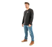 The North Face NF0A87QNJK3 M L/S Simple Dome tee T-Shirt Hombre TNF Black Tamaño XS