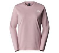 The North Face NF0A87QP0SO W L/S Simple Dome tee T-Shirt Mujer Metal Pink Tamaño M