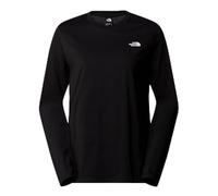 THE NORTH FACE NF0A87QPJK3 W L/S Simple Dome tee T-Shirt Mujer TNF Black Tamaño M
