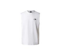 The North Face NF0A87R3FN4 M Simple Dome Tank Vest Hombre TNF White Tamaño XS