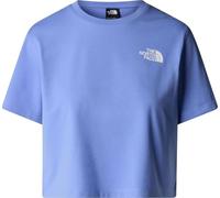 THE NORTH FACE NF0A87U40YI W Simple Dome Cropped Slim tee T-Shirt Mujer Virtual Blue Tamaño S